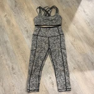 Victoria sport leopard outfit